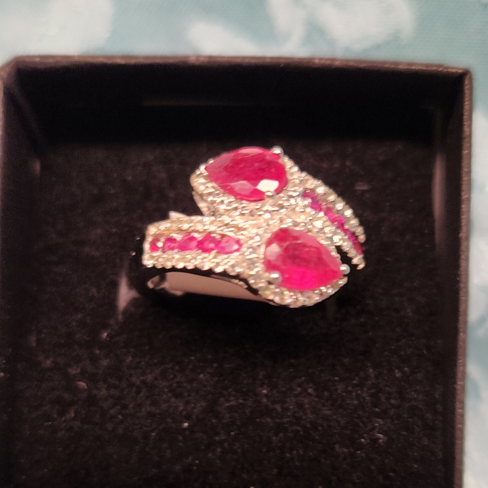 New Ruby&Topaaz ring - Picture 4 of 4